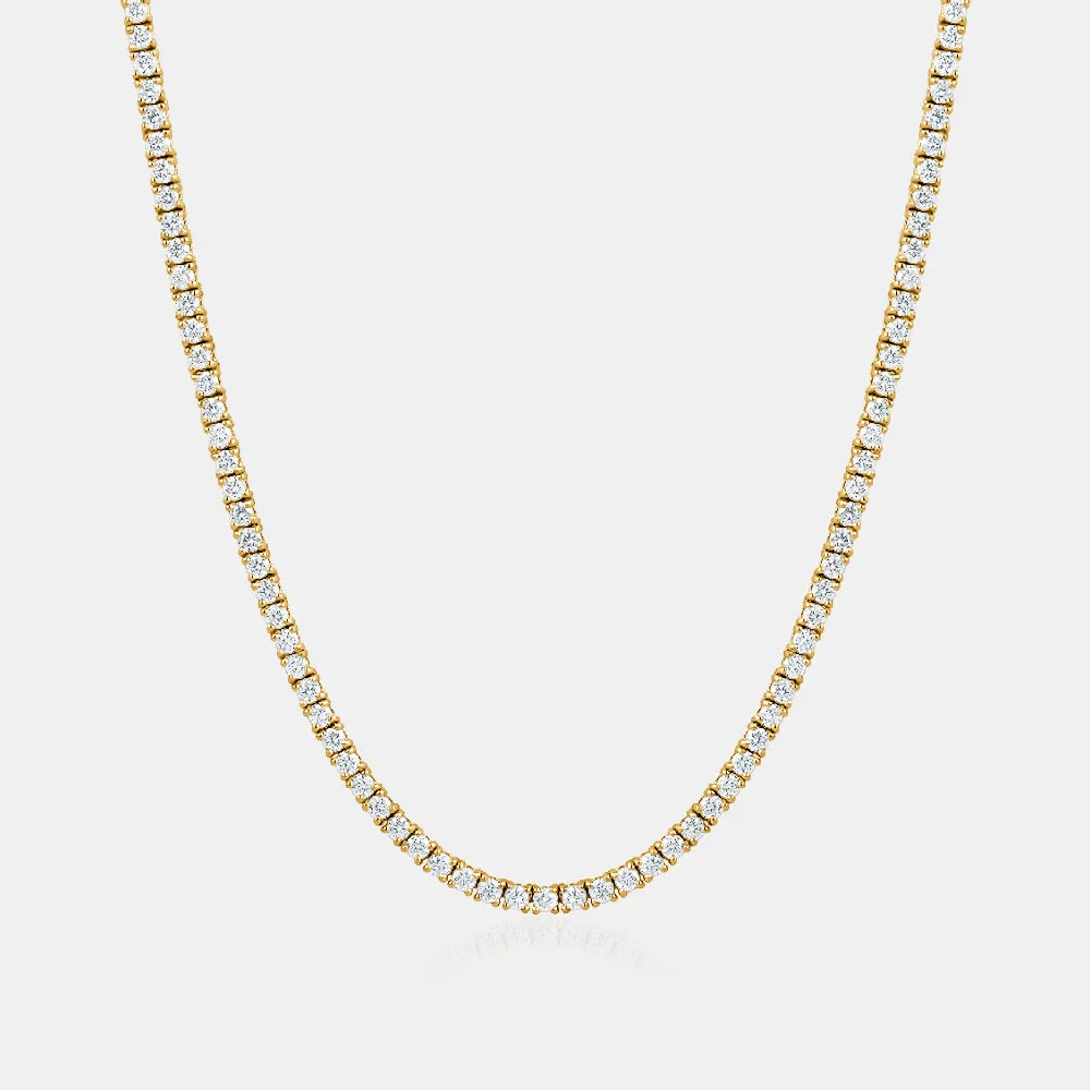 Lab Grown Diamond Tennis Necklace