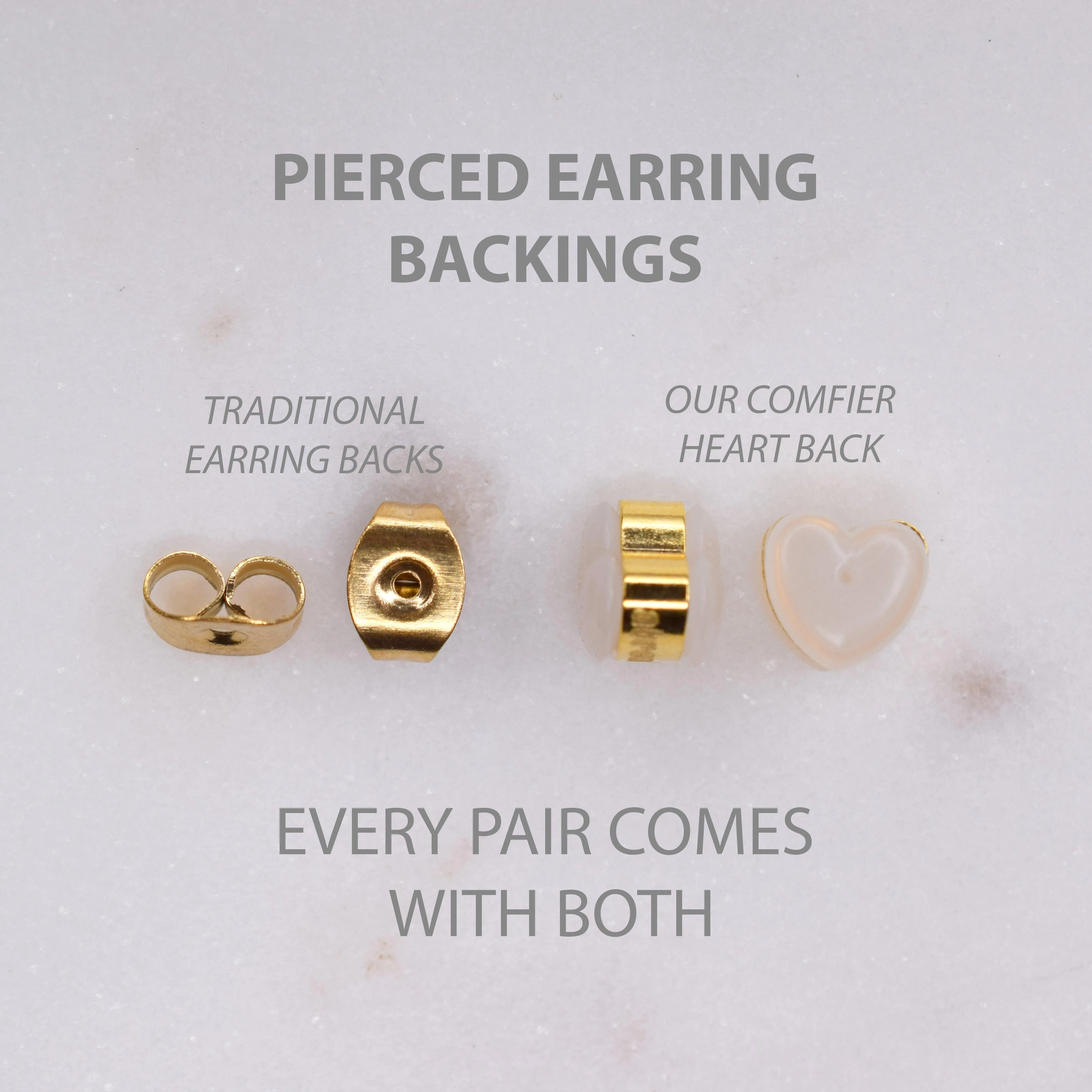 LARGE HOOP EARRINGS IN GOLD
