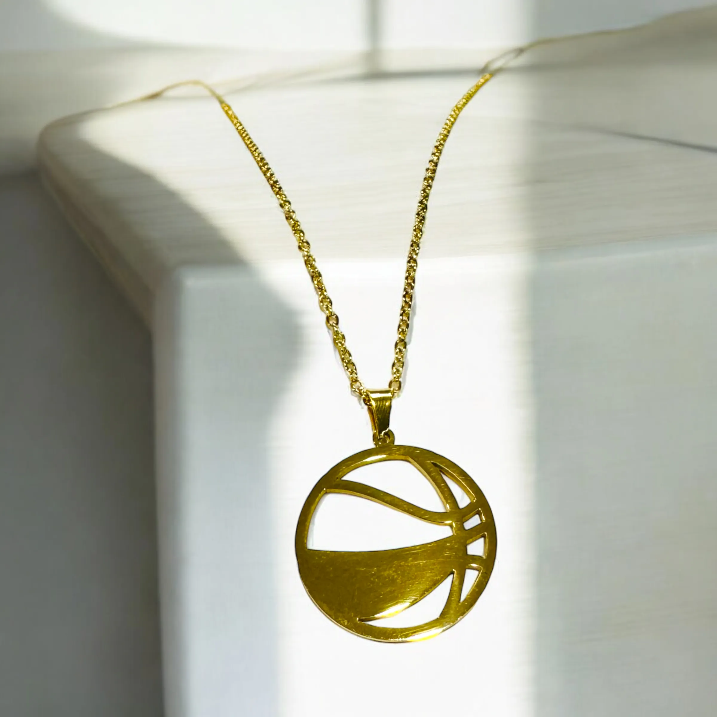 Laser Engraved Sports Necklaces
