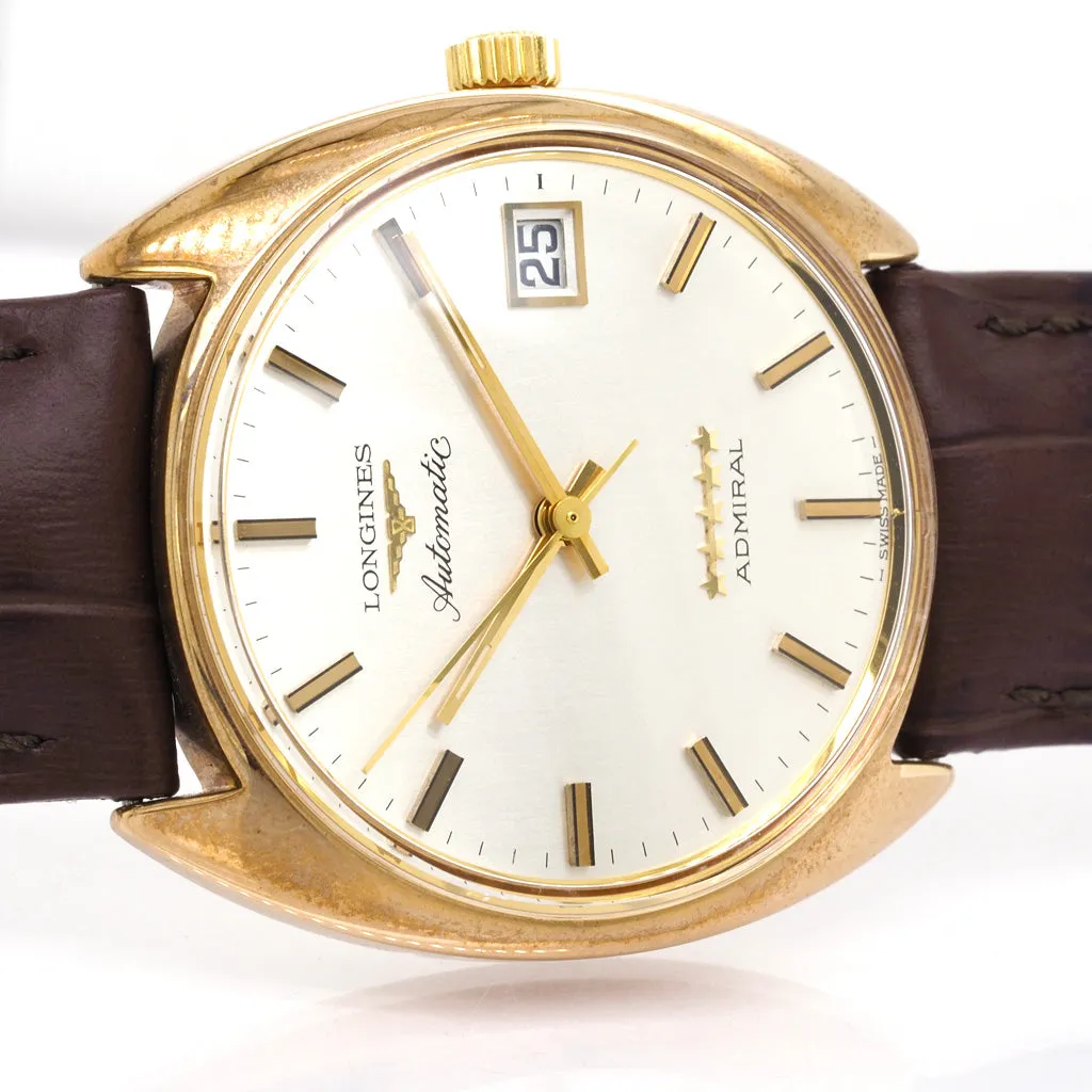 Longines 12ct Yellow Gold Admiral Watch, c.1970s