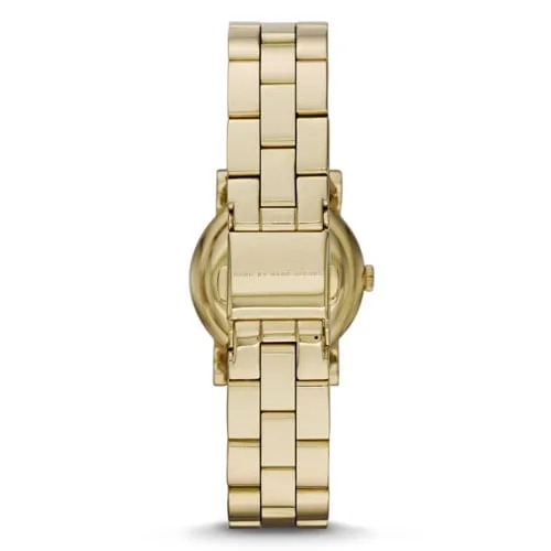 Marc By Marc Jacobs Amy Black Women's Gold Classic Watch MBM3336
