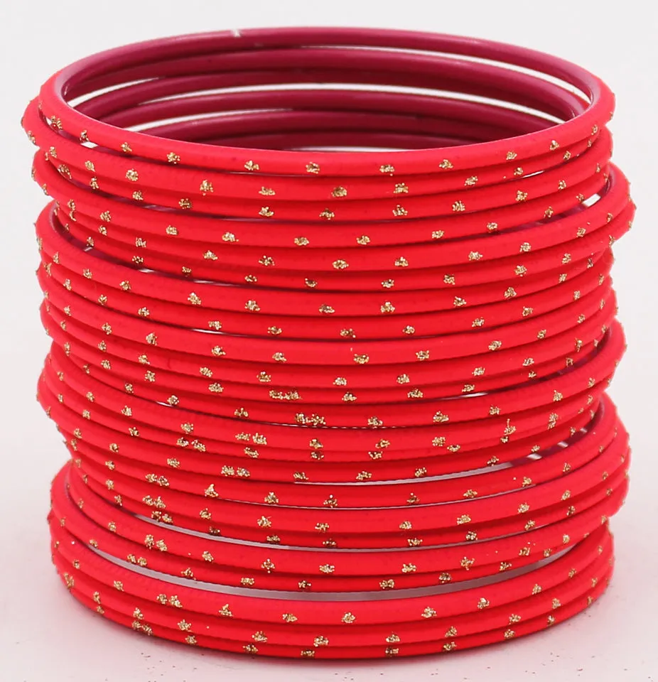Multi color bangle set ( 12 bangles )      Size: 2.6 small, 2.8 medium, 2.10 large ( please check size from the chart )
