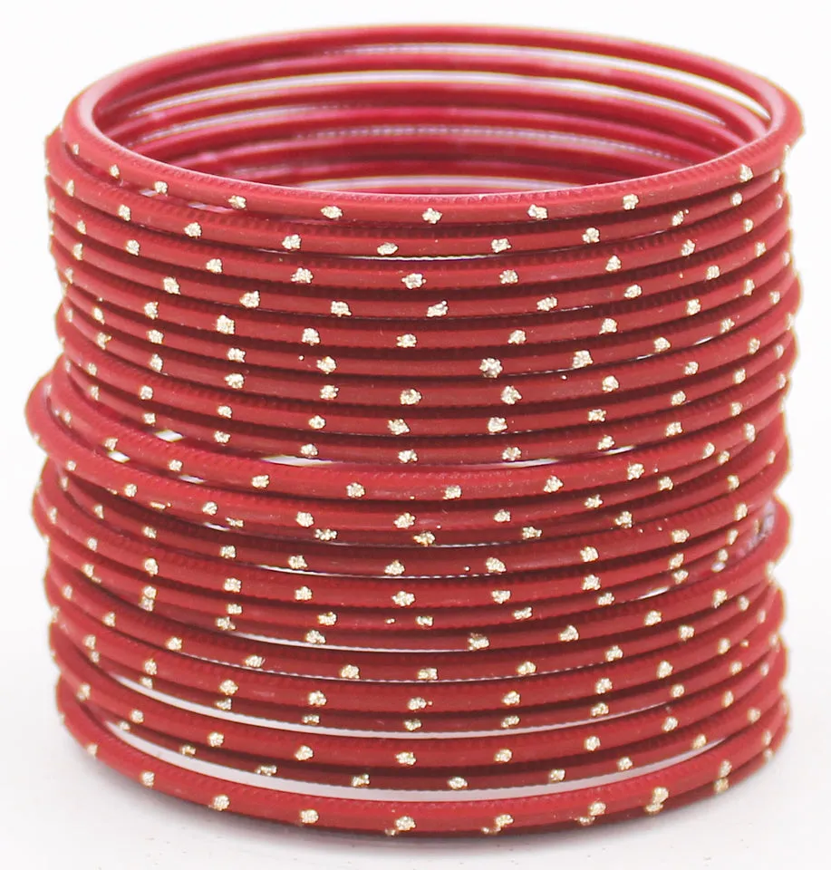 Multi color bangle set ( 12 bangles )      Size: 2.6 small, 2.8 medium, 2.10 large ( please check size from the chart )