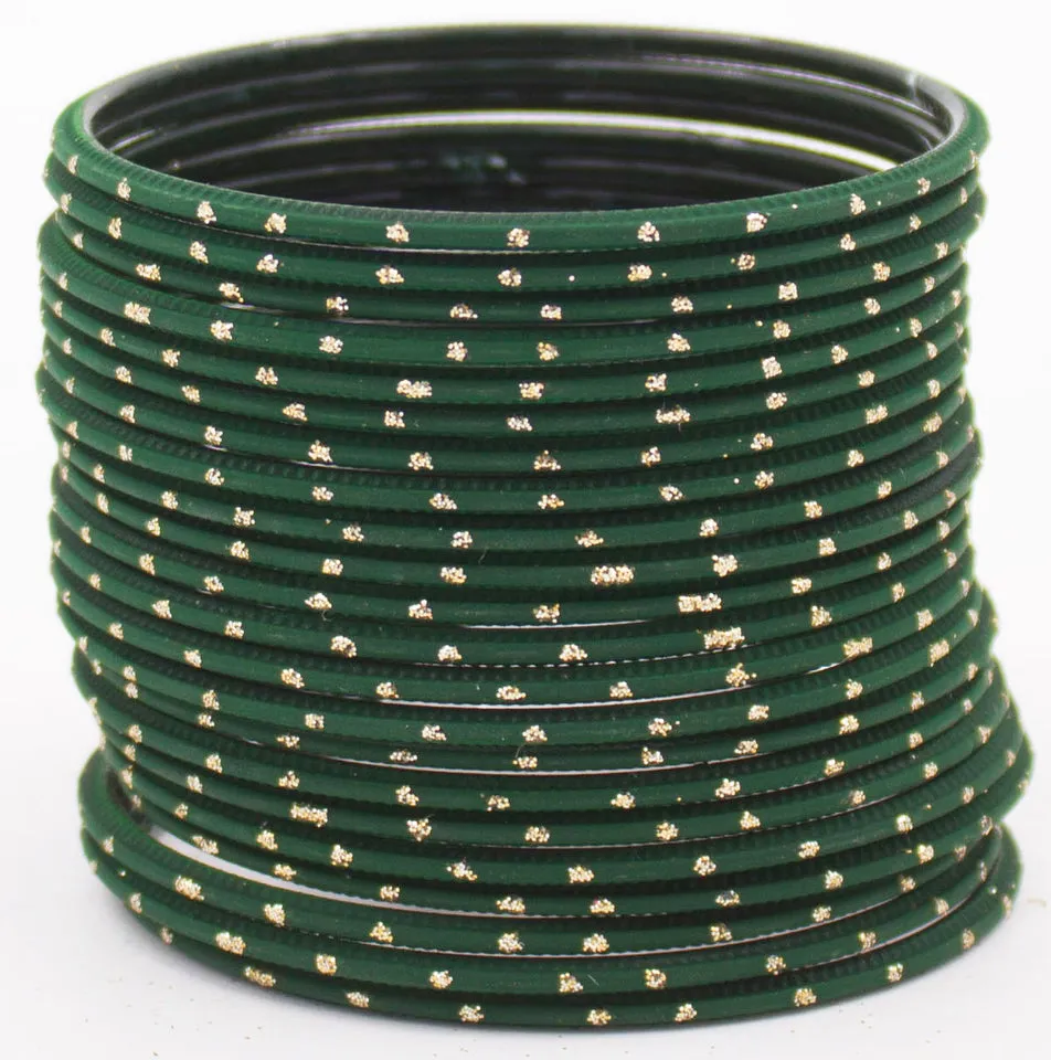Multi color bangle set ( 12 bangles )      Size: 2.6 small, 2.8 medium, 2.10 large ( please check size from the chart )