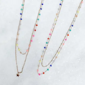 Over The Rainbow Layered Necklace