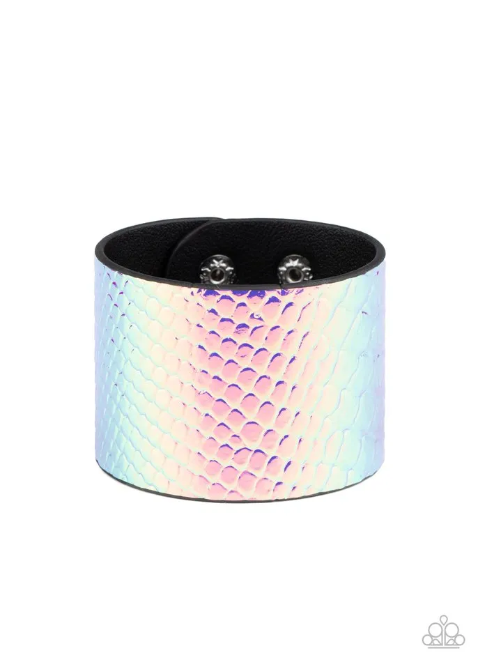 Paparazzi Bracelet ~ Galactic Galapagos - Pink