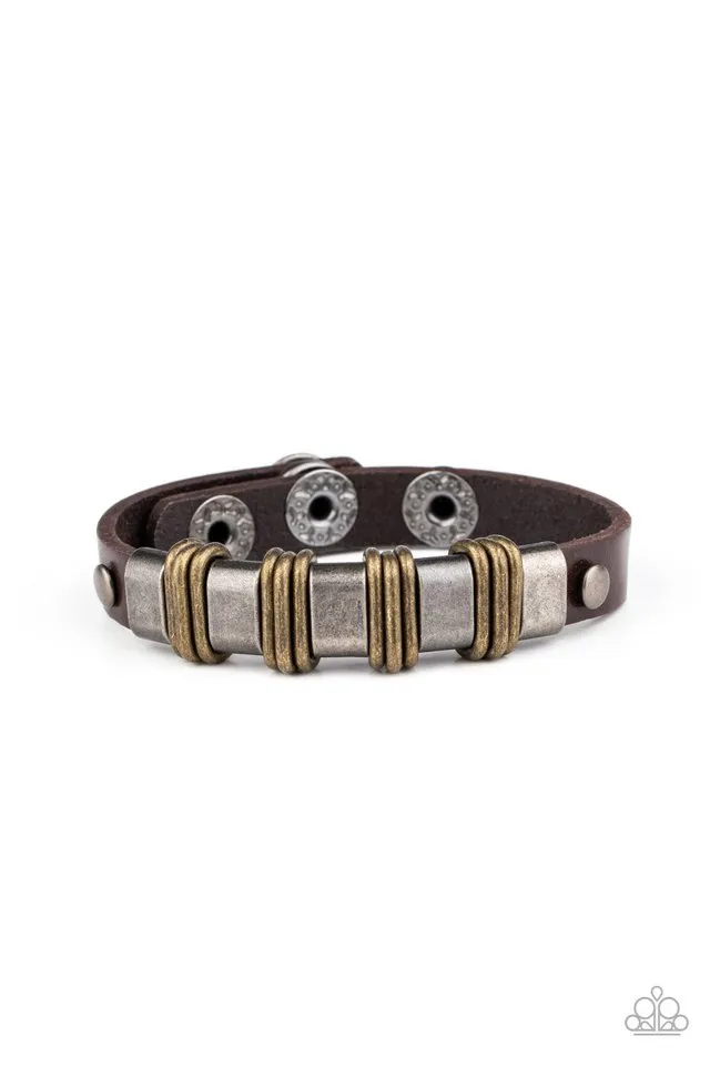Paparazzi Bracelet ~ Rural Explorer - Brown