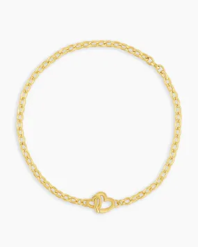 Parker Heart Gold Mini Bracelet