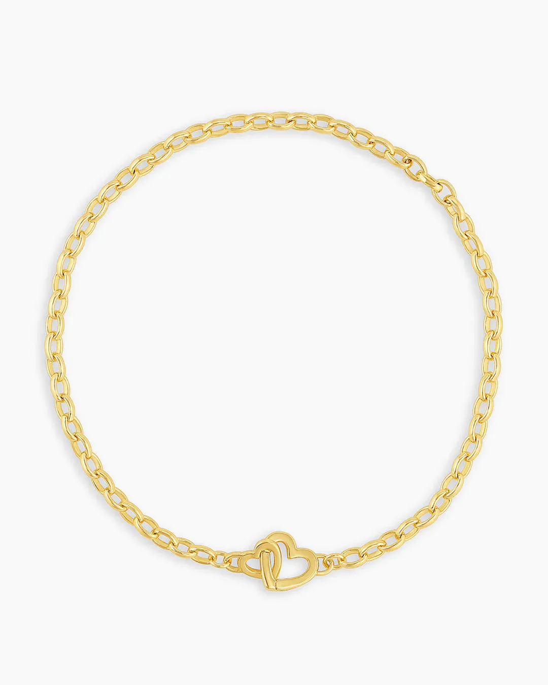 Parker Heart Gold Mini Bracelet