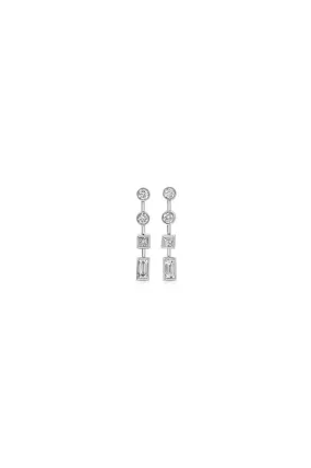 Platinum Diamond Earrings