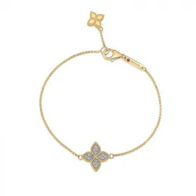ROBERTO COIN CHARM BRACELET WITH DIAMONDS