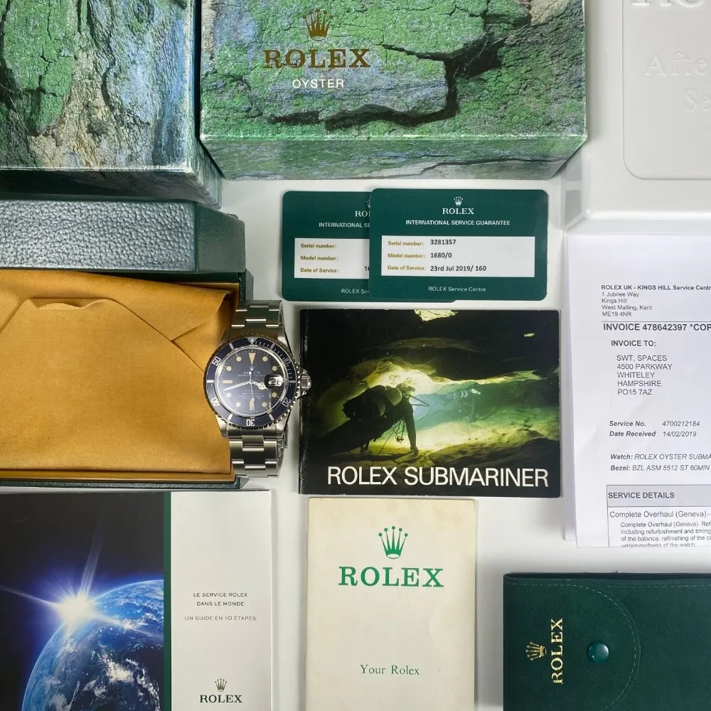 Rolex Submariner 1680 Single Red (1972)