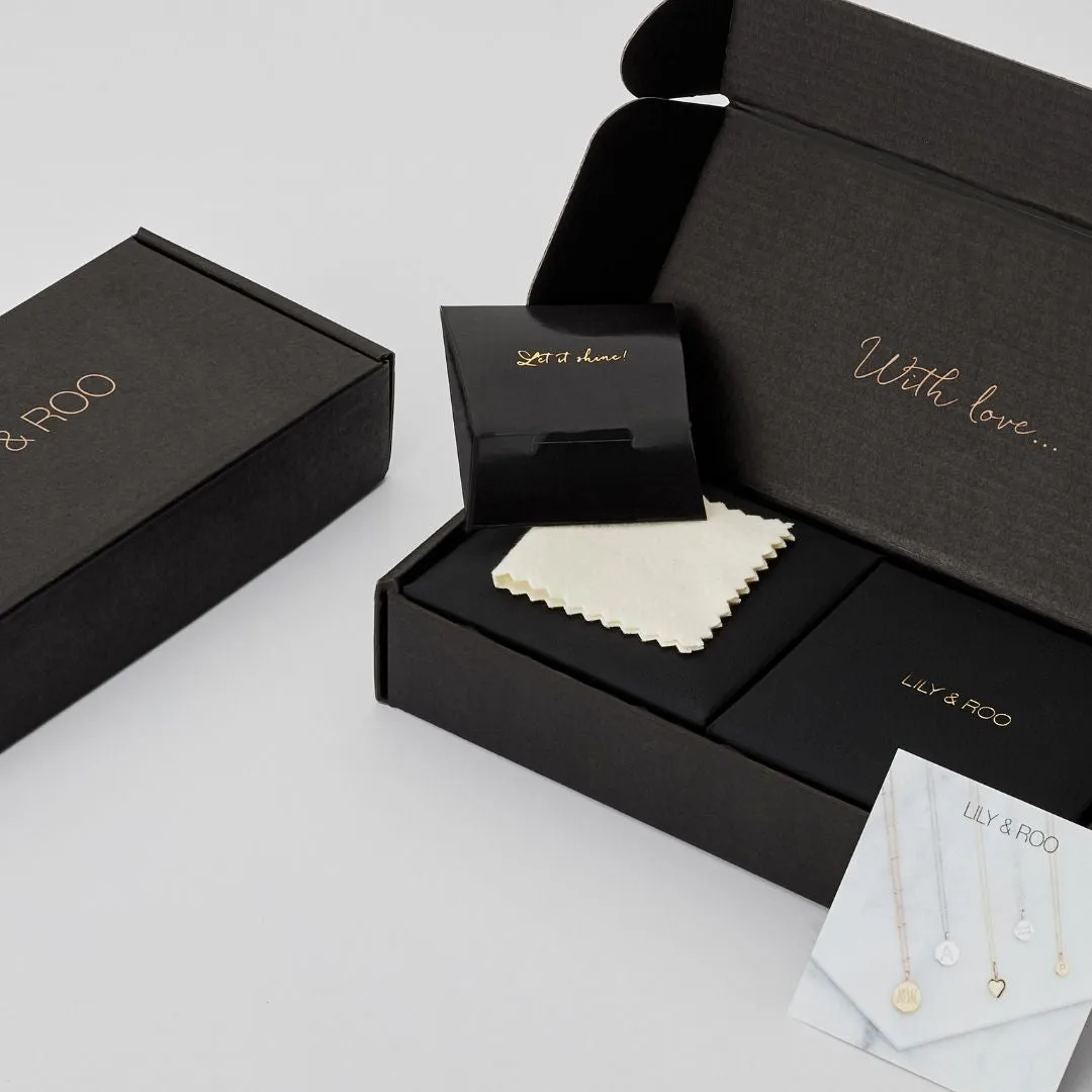 Silver Personalised Tag Necklace