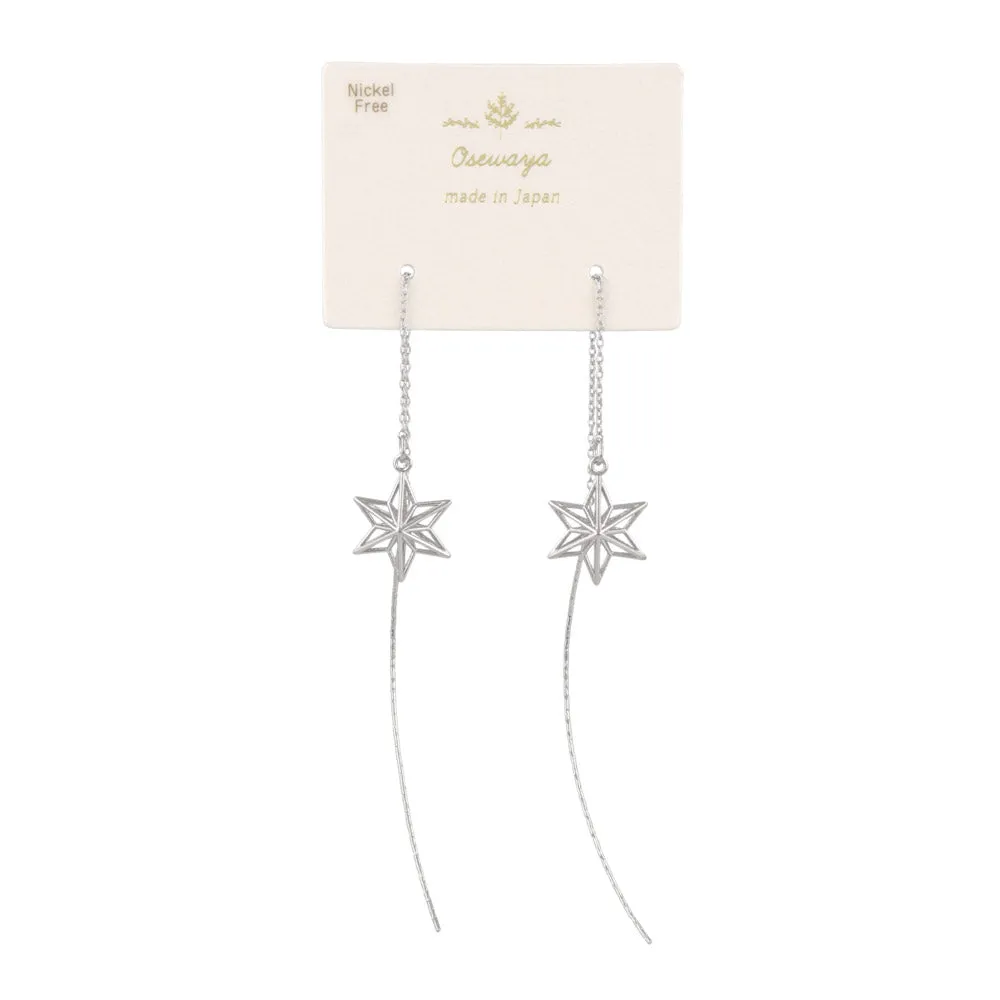 Star Threader Earrings