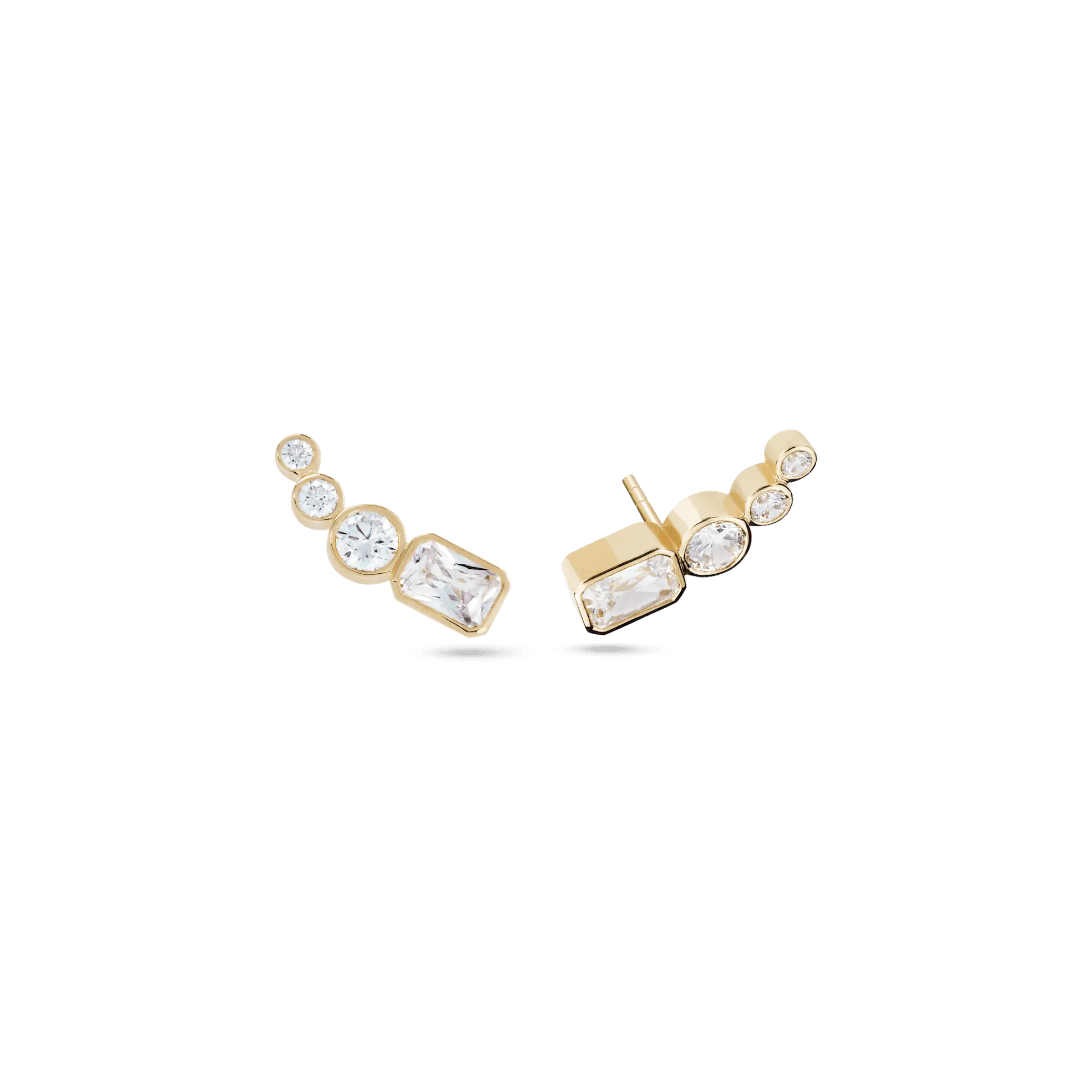 Thea diamond ear pin