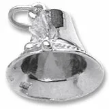 Tyrol Hat Charm In Sterling Silver