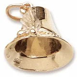 Tyrol Hat Charm In Yellow Gold