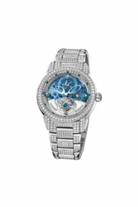 ulysse nardin tourbillon limited edition of 99pcs platinum 41mm men's watch
