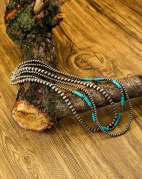 Vintage Layered Beaded Necklace