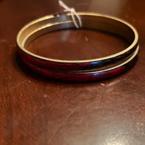 Vintage metal bangles