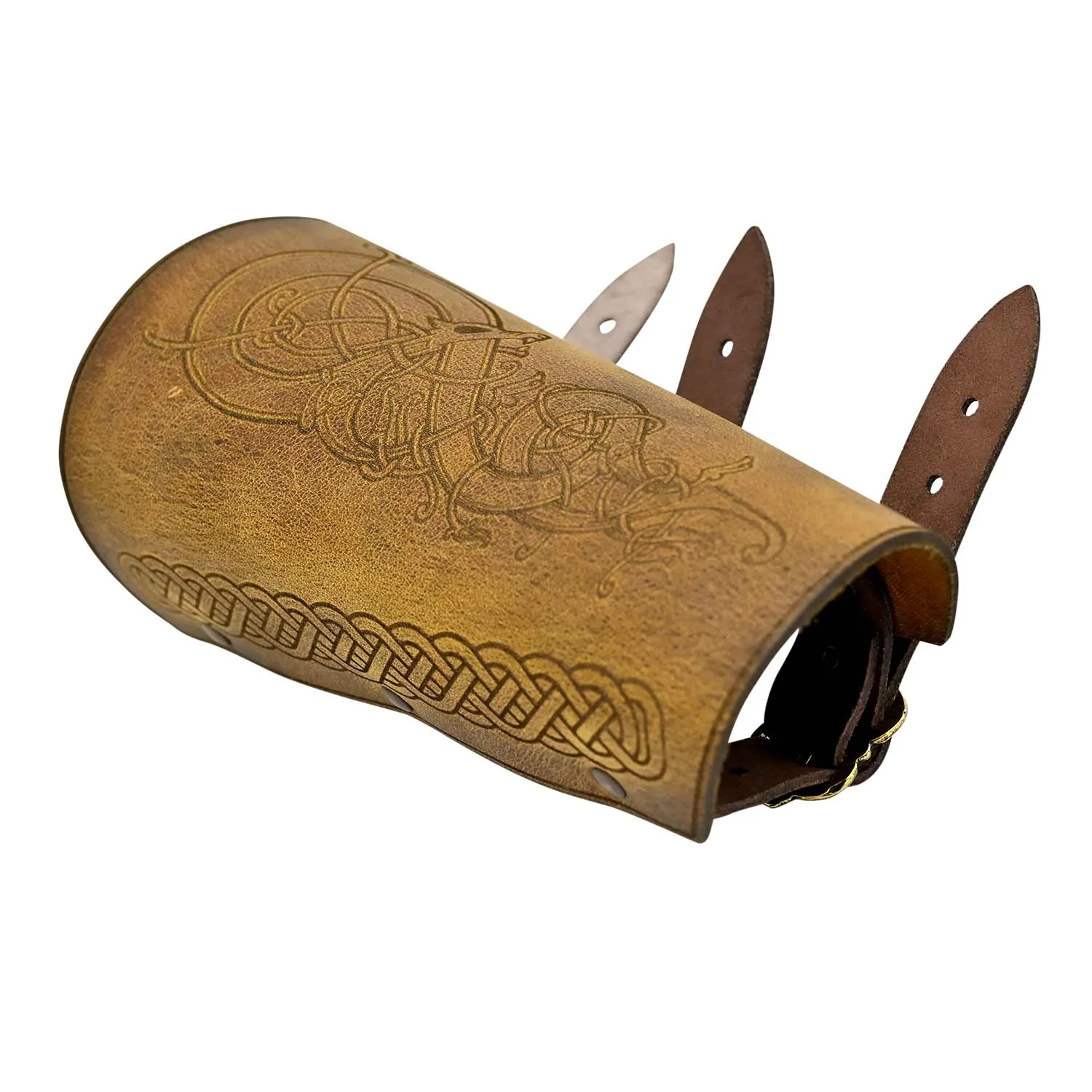 Wyrm Bracers - Brown