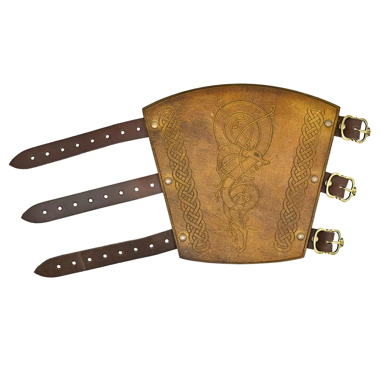 Wyrm Bracers - Brown