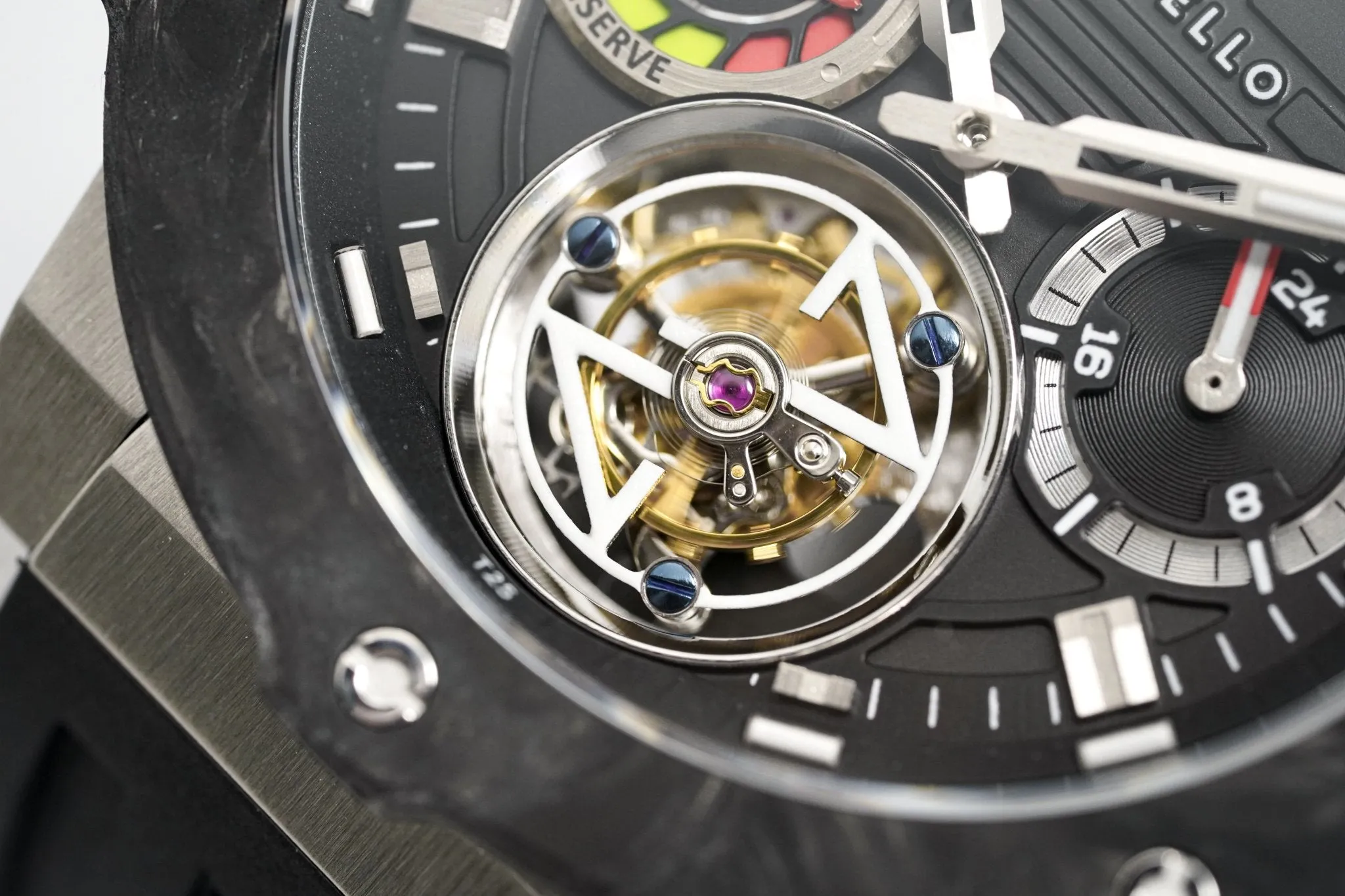 Zorbello Watch T3 Tourbillon Steel Super-Luminova® Tritium ZBAD005