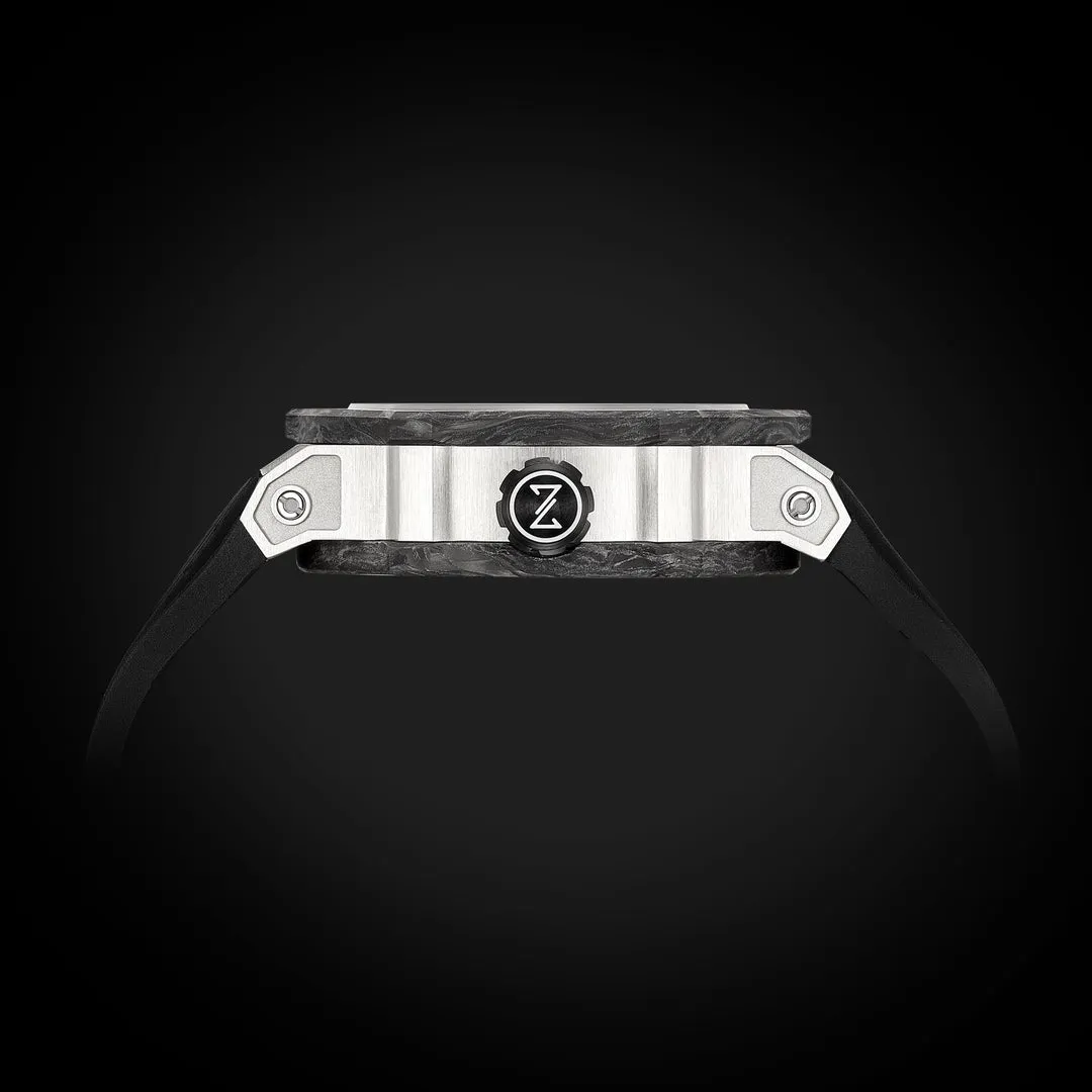 Zorbello Watch T3 Tourbillon Steel Super-Luminova® Tritium ZBAD005