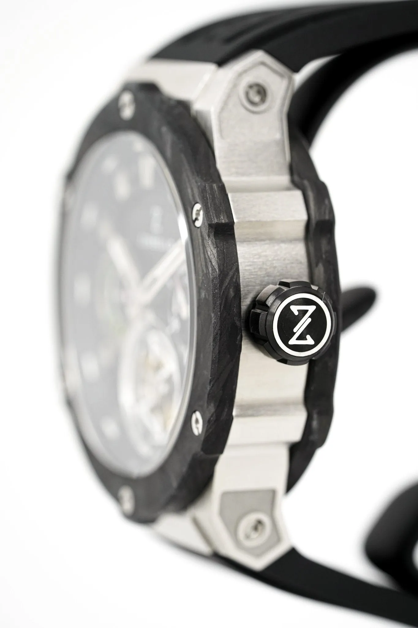 Zorbello Watch T3 Tourbillon Steel Super-Luminova® Tritium ZBAD005